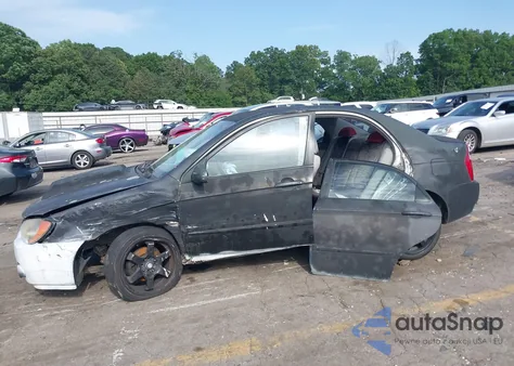 2006 Kia Spectra Ex/Lx/Sx из США, поврежденный, VIN KNAFE121065243887